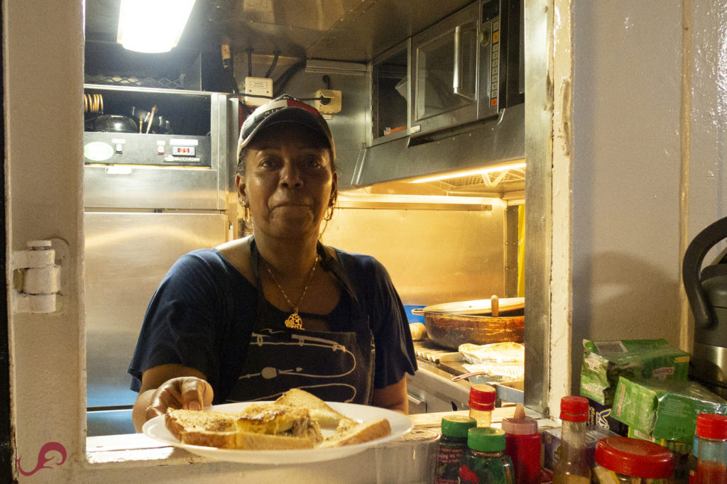 Colombian cooking onboard Ferox © Sten Johansson