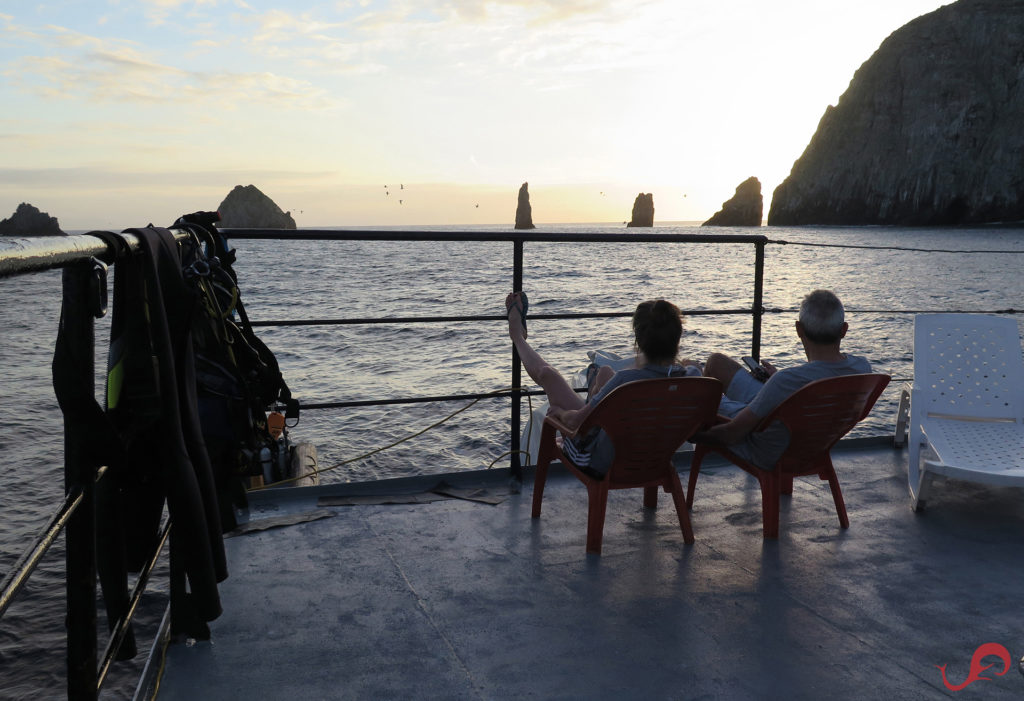 End of diving day © Sten Johansson